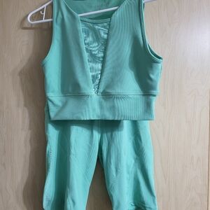 Mint Green Workout Set